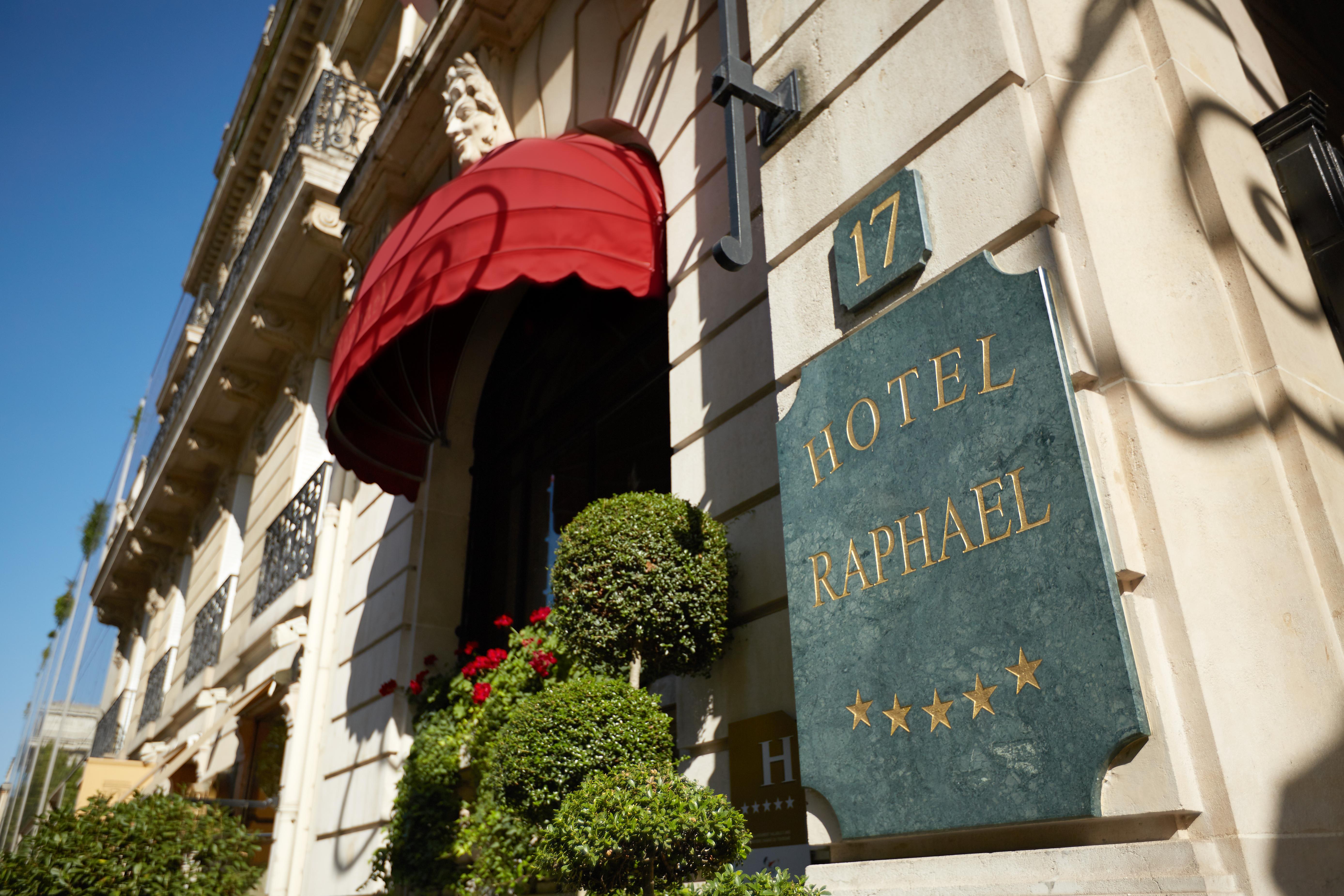 Hôtel Raphael Paris Exterior foto